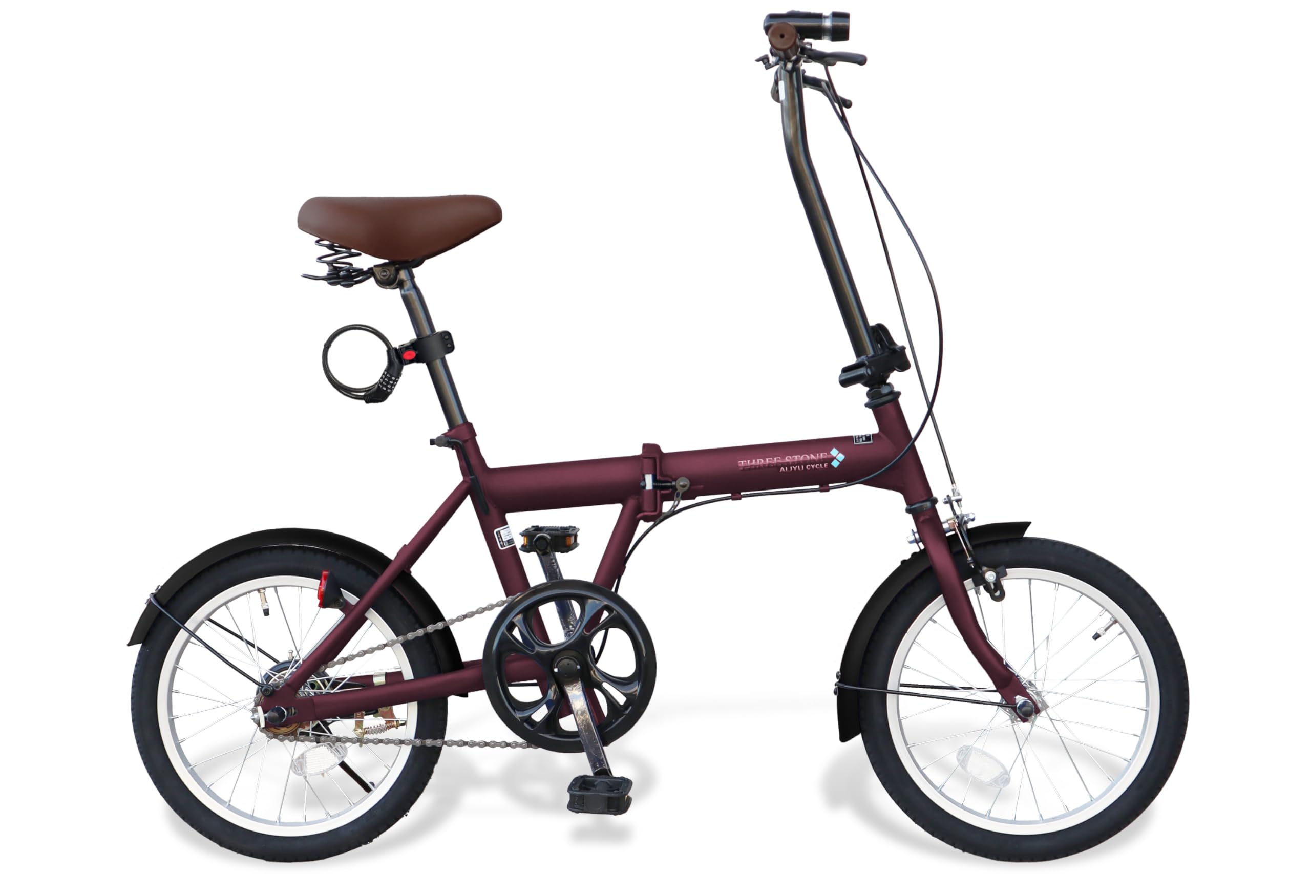 Amazon.co.jp: THREE STONE: 16インチ折りたたみ自転車